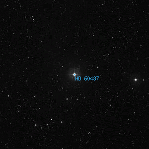 DSS image of HD 60437