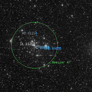 DSS image of HD 60855