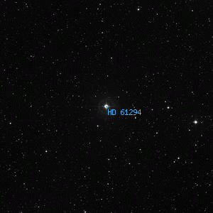 DSS image of HD 61294