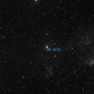DSS image of HD 6130