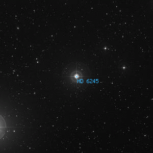 DSS image of HD 6245