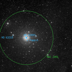 DSS image of HD 62893
