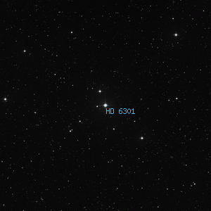 DSS image of HD 6301