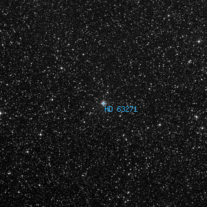DSS image of HD 63271