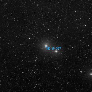 DSS image of HD 64067