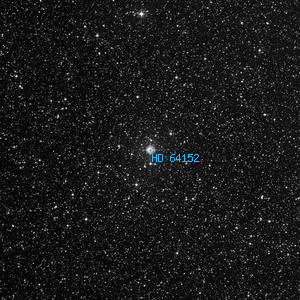 DSS image of HD 64152