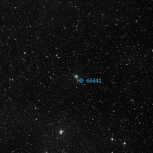 DSS image of HD 66441