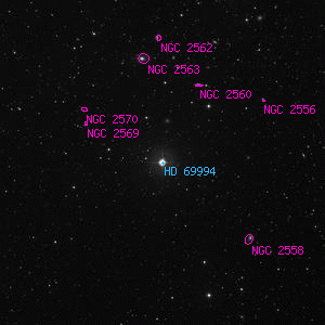 DSS image of HD 69994