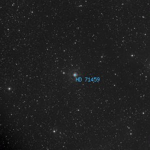 DSS image of HD 71459