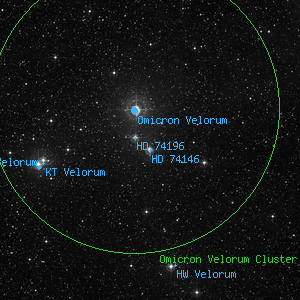 DSS image of HD 74146