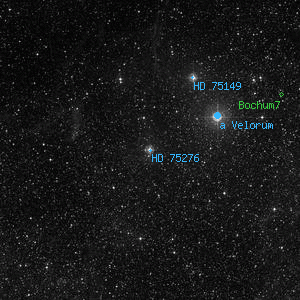 DSS image of HD 75276