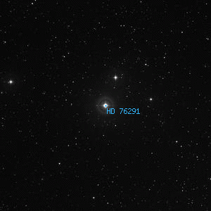 DSS image of HD 76291