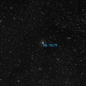 DSS image of HD 79275