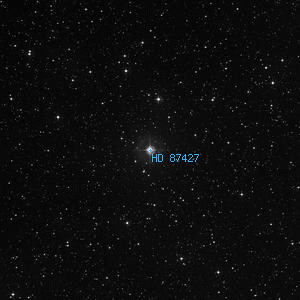 DSS image of HD 87427