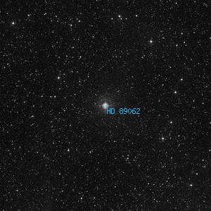DSS image of HD 89062