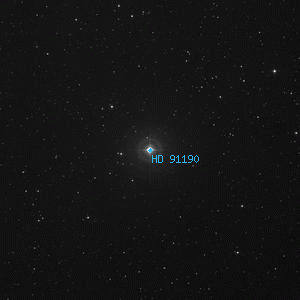 DSS image of HD 91190