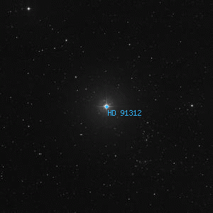 DSS image of HD 91312