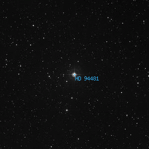 DSS image of HD 94481