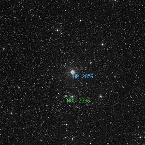 DSS image of HR 2859