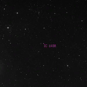 DSS image of IC 1038