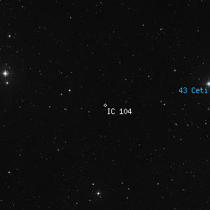 DSS image of IC 104