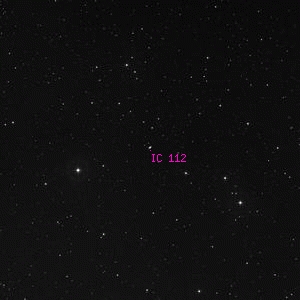 DSS image of IC 112