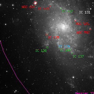 DSS image of IC 136