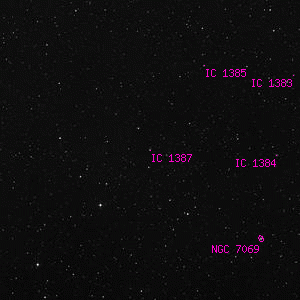 DSS image of IC 1387