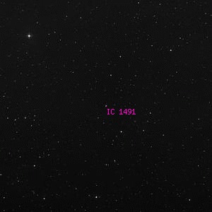 DSS image of IC 1491