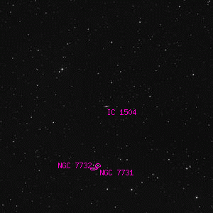 DSS image of IC 1504