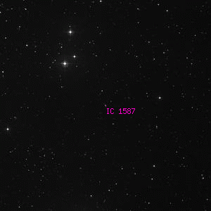 DSS image of IC 1587