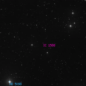 DSS image of IC 1588