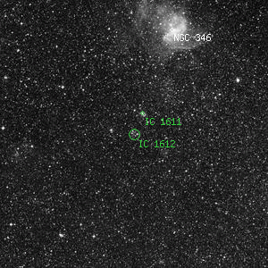 DSS image of IC 1612