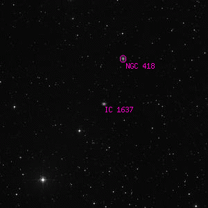 DSS image of IC 1637