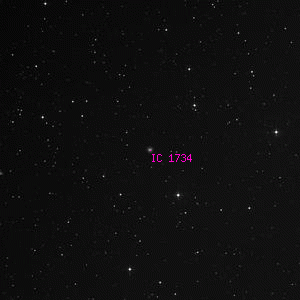 DSS image of IC 1734