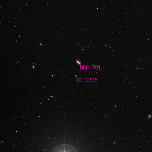 DSS image of IC 1738