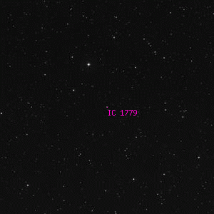 DSS image of IC 1779