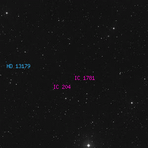 DSS image of IC 1781