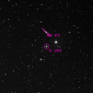 DSS image of IC 1815