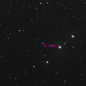 DSS image of IC 1821