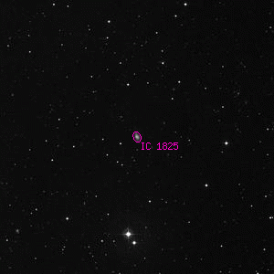 DSS image of IC 1825