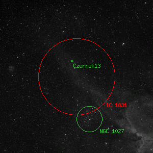 DSS image of IC 1831