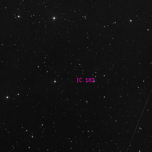 DSS image of IC 183