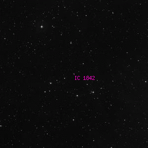 DSS image of IC 1842