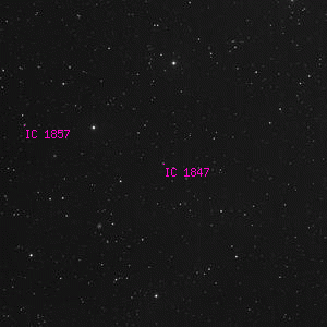 DSS image of IC 1847