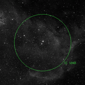 DSS image of IC 1848