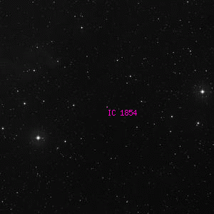 DSS image of IC 1854
