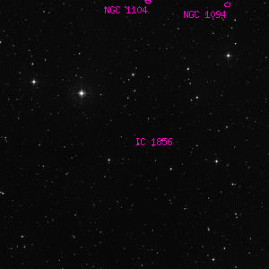 DSS image of IC 1856