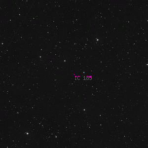 DSS image of IC 185