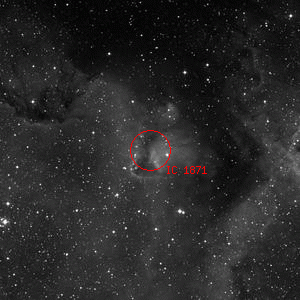 DSS image of IC 1871